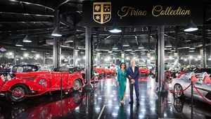 Piero Ferrari, acționar și vicepreședinte al renumitei companii auto Ferrari,  a vizitat astăzi galeria Țiriac Collection