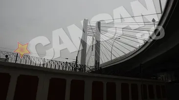 Scene socante in Bucuresti! Un barbat a incercat sa se sinucida si s-a aruncat de pe podul Basarab!