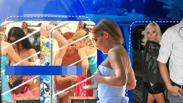 Show total în plină stradă! TOP 40 sexy-vedete dezbrăcate și descălțate! Gina Pistol, Bianca Drăgușanu, Delia și Daniela Crudu nu s-au ferit de ochii lumii