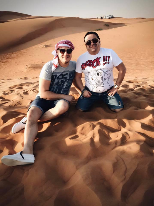 Adrian Minune, vacanţă în Dubai