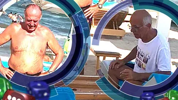 ”Regele construcțiilor” & ”Împăratul ochelarilor”, filmați la un zar pe plaja milionarilor!