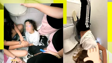Imagini uluitoare, haos la Școala Americană! Ce au putut să facă elevele, în toaletă! Fumuri, alcool, nebunie!