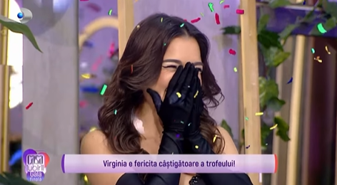 Virginia a câștigat sezonul 3 Casa Iubirii / Foto: Captură Video