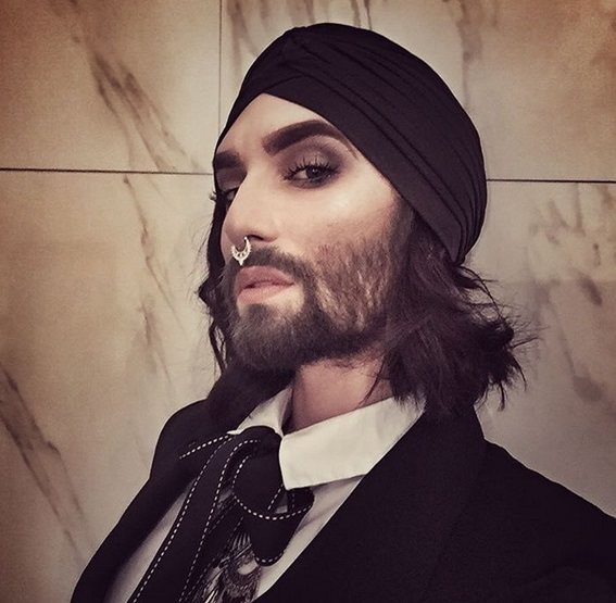 Conchita Wurst şi-a schimbat look-ul