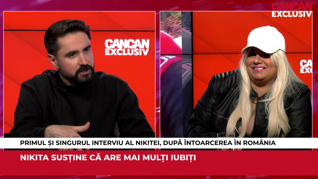 Interviul integral poate fi urmărit, în premieră națională, pe canalul de YouTube "Cancan" (Foto: captură video)
