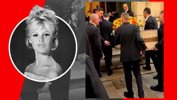 Brigitte Bardot a fost înmormântată cu zeci de flori colorate. Ce sicriu atipic a ales artista iubită de milioane de oameni