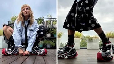 Cât costă încălțămintea cu care Delia a făcut furori în online! Suma e exorbitantă, cât un concediu la Marea Neagră