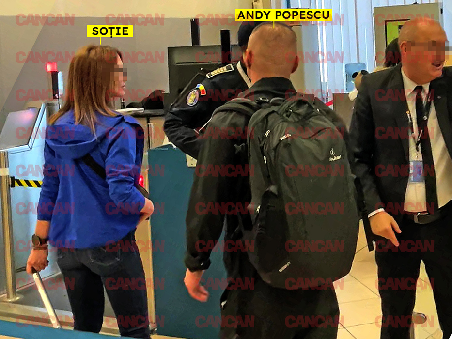 Primele imagini cu Andy Popescu și soția sa