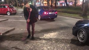 Ce i-au făcut polițiștii locali din Arad unei femei care scuipa coji de semințe pe jos
