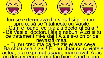 BANC | Ion se externează din spital și, pe drum spre casă, se întâlnește cu Vasile