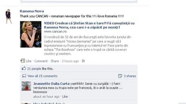 Ramona Nerra, cea care i-a impresionat pe nemti la Vocea Germaniei, ii multumeste ziarului CANCAN!