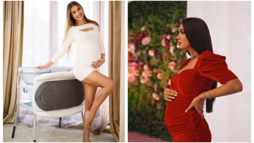 Cele două prietene, rămase însărcinate în același timp. Larisa Udilă și Claudia Neghină se pregătesc să devină mămici