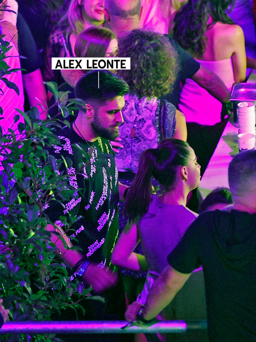 Alex Leonte s-a ridicat de la masă și a ”atacat” (Foto: CANCAN.RO)
