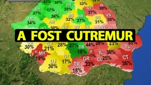 A fost cutremur mare în această dimineață în România, la ora 09:01