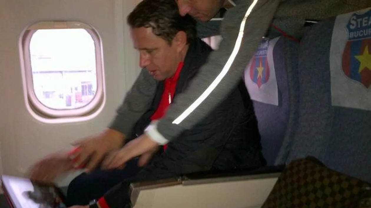 Imagini in premiera din avionul cu care stelistii au aterizat la Bucuresti! Uite in ce hal s-a prostit Meme de bucurie!
