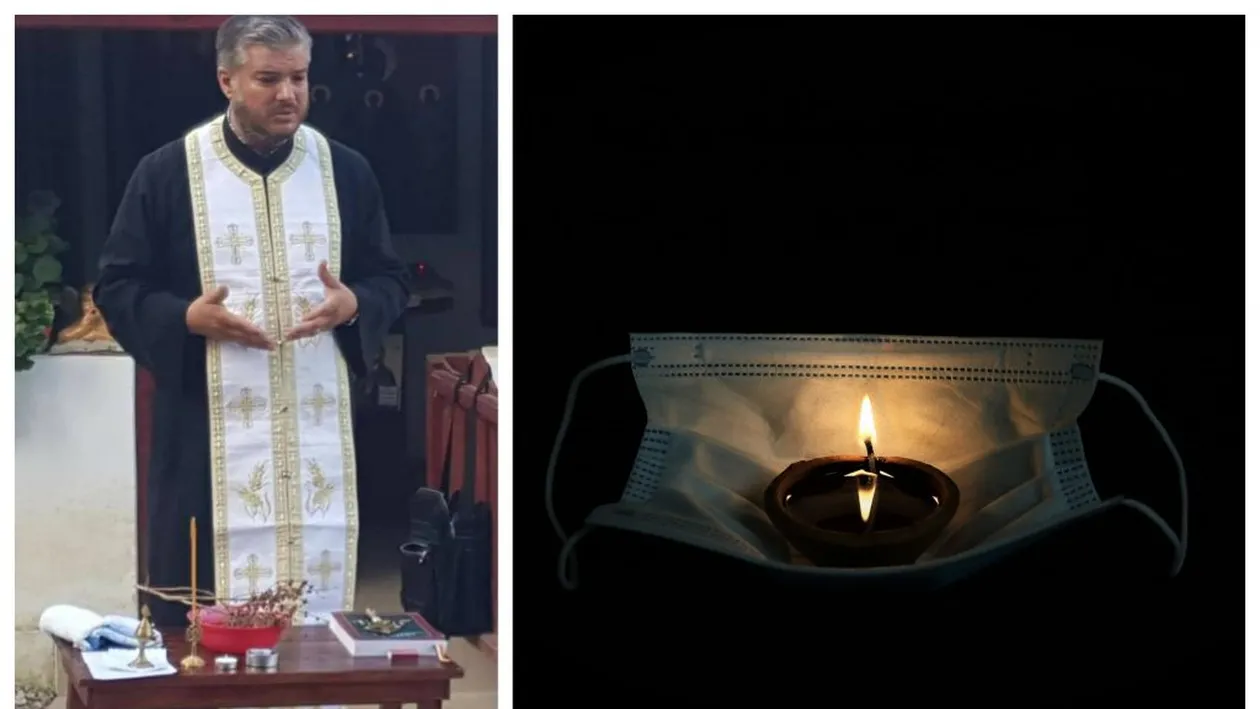 Un preot din Vâlcea a murit din cauza coronavirusului: „Într-o zi mare ați ales să vă luați adio de la noi!”