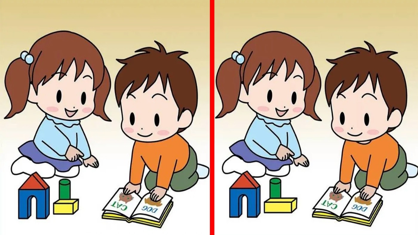 Test de perspicacitate | Descoperiți cele 3 diferențe dintre cele două perechi de copii din imagine
