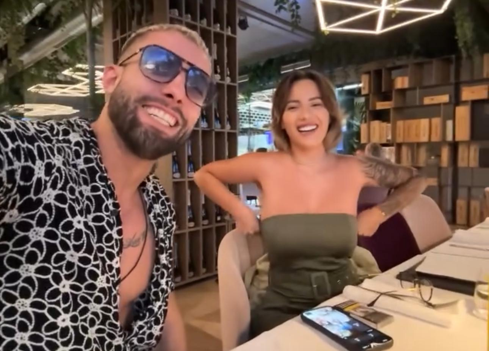 Mattia și Andrușca au ieșit împreună la un restaurant. Sursa foto: social media