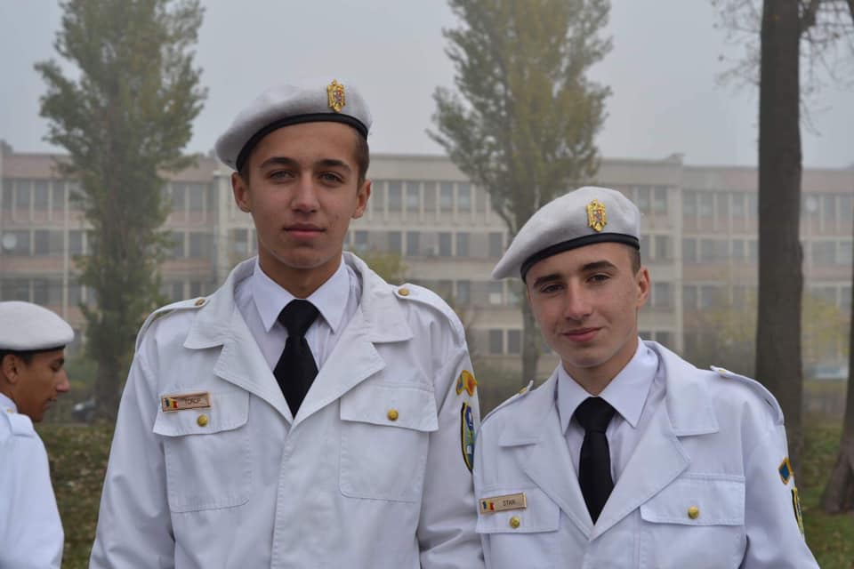 Antonio și unul dintre colegii lui