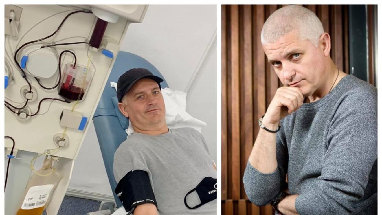 Virgil Ianțu, declarații de pe patul de transfuzii: "Cu o donație de plasmă puteți salva trei vieți"