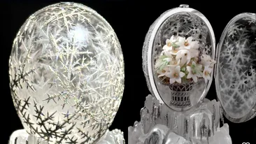 Șoc la licitație! Suma fabuloasă care s-a plătit pentru un ou Fabergé cu 4.5000 de diamante