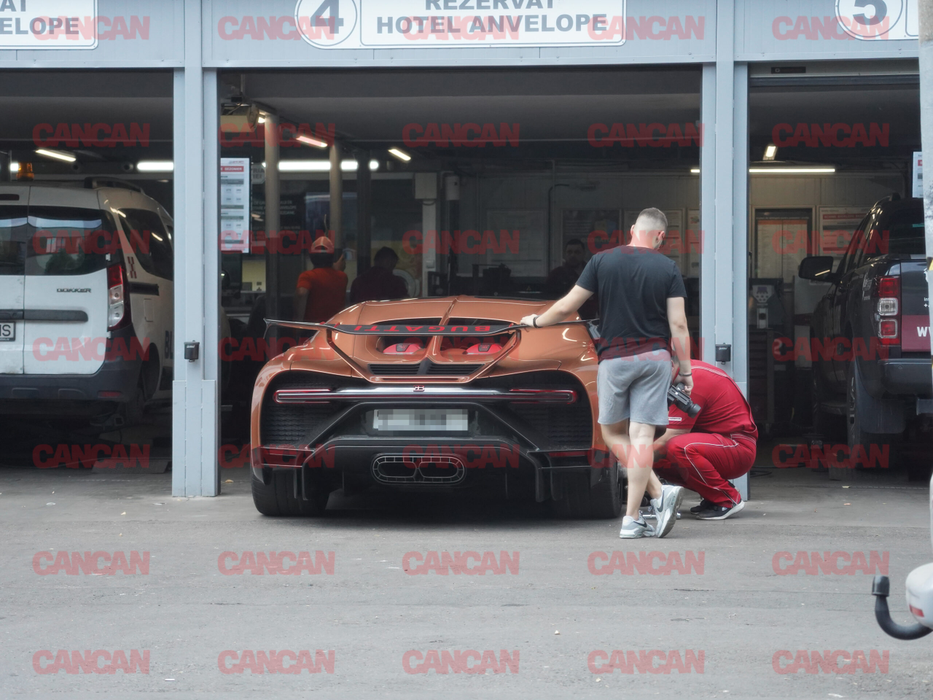 Bugatti Chiron, mașina preferată a lui Andrew Tate, care ar fi fost, de fapt, închiriată/ sursă foto: CANCAN.RO