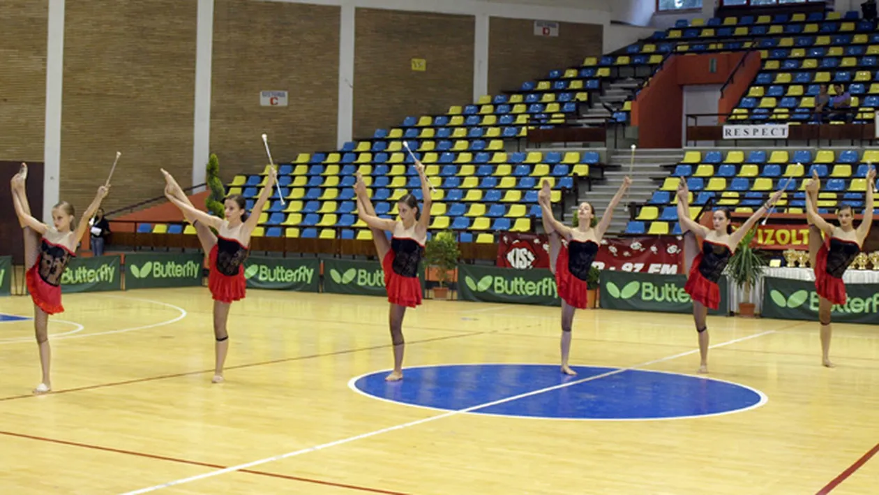 Campionat national de majorete la Arad