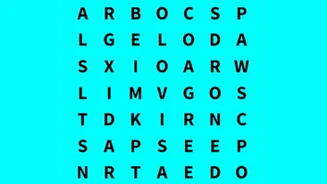 Test de inteligență | Identificați cuvântul cobra în acest puzzle!