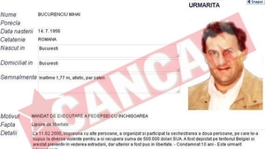Mihai Bucurenciu, urmarit international, a fost prins in gara la Ramnicu Valcea