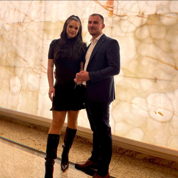 Primarul David Hodorog și soția lui s-au cunoscut la liceu foto: arhivă personală