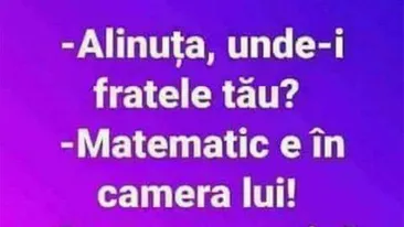 BANCUL ZILEI | Alinuța, unde-i fratele tău?