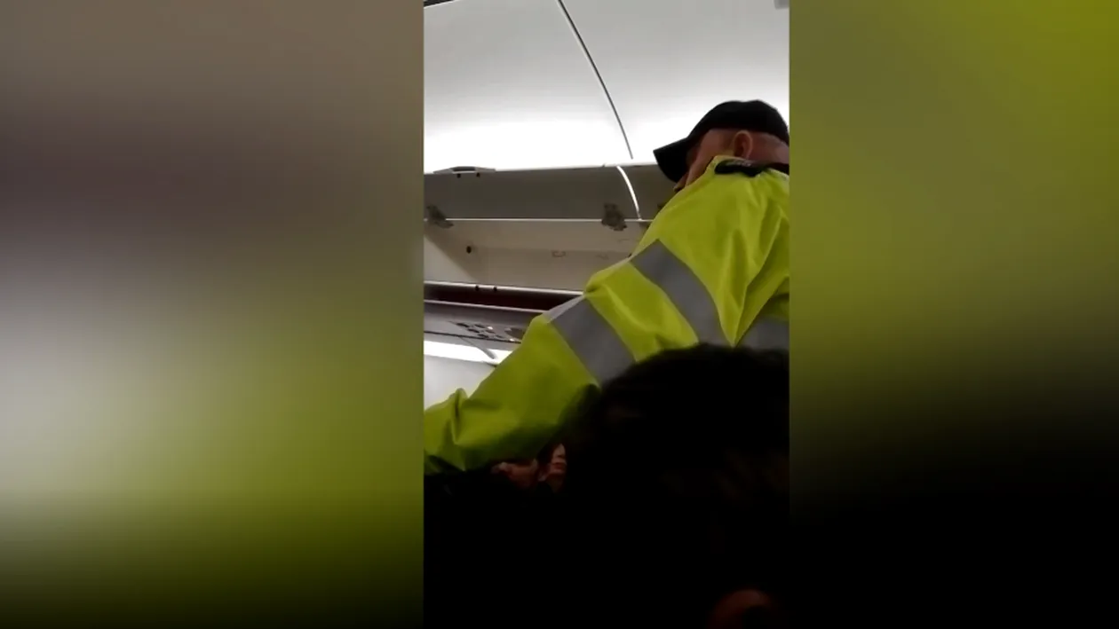 Un român a zburat de la București la Londra, dar polițiștii englezi l-au săltat chiar din avion!