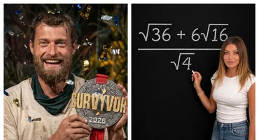 3x3-4x2=? Cum a răspuns Gabi Tamaș la întrebarea profesoarei Loredana de la Survivor. Tu știi cât face?
