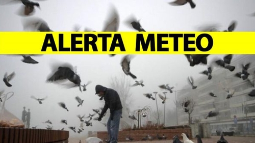 ANM, avertizare meteo emisă în această dimineață. Fenomene cu grad ridicat de pericol