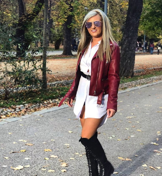 Ultima imagine cu Andreea, tânăra care a murit în Paris după ce a căzut în gol