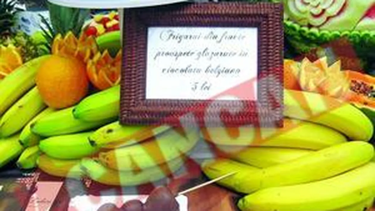 Inghetata la metru si frigarui de ciocolata