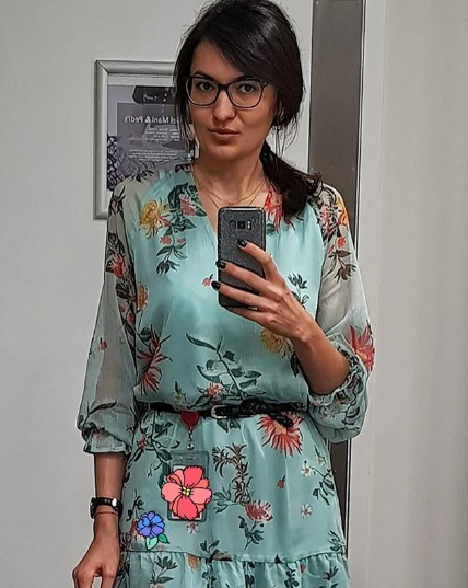 Karolina Sol, o bloggeriță româncă stabilită în Polonia, i-a mărturisit Irinei Rimes drama prin care trece familia sa © Instagram