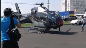 Momentul în care elicopterul milionarilor a fost la un pas de tragedie, în parcarea de la Nuba