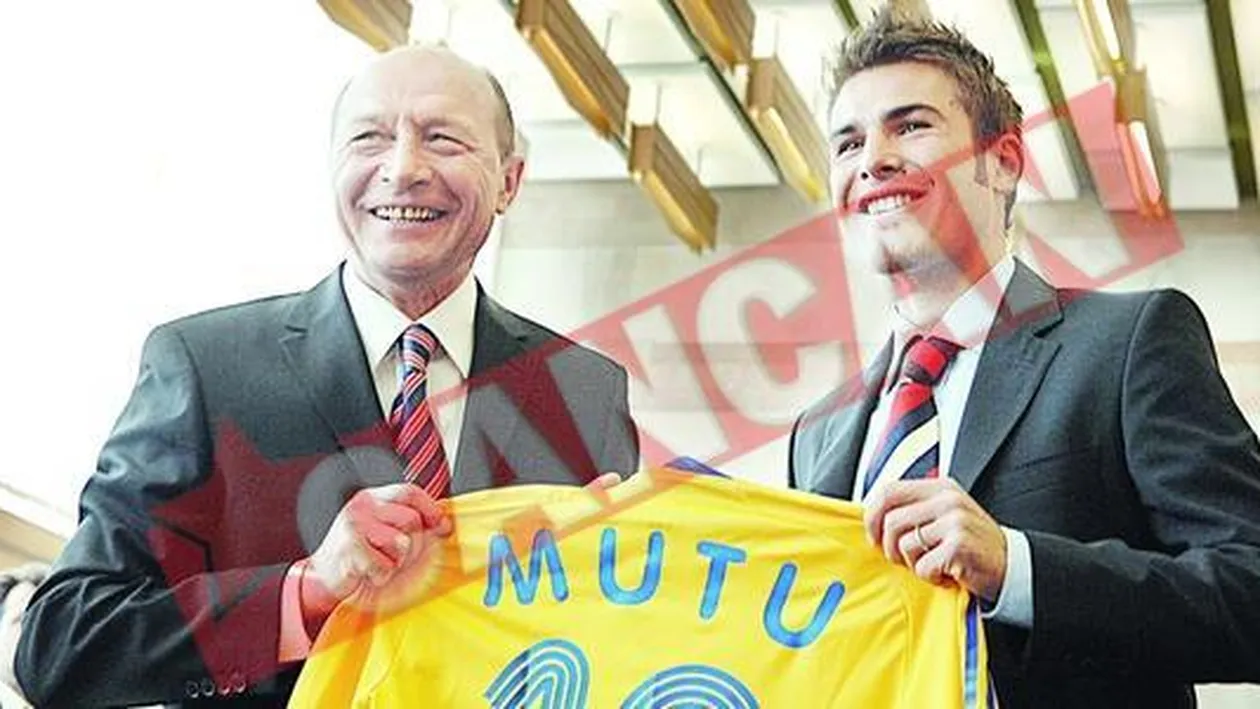 Mutu l-a imbracat pe Traian Basescu