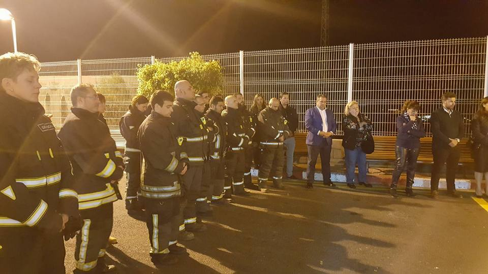 Pompierii voluntari din Spania, moment de reculegere pentru Tony Cârcu. „Cinste şi onoare pentru…”