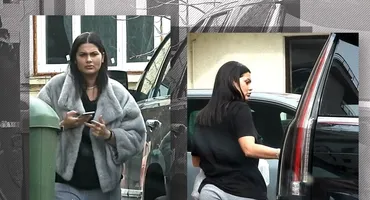 Roxana Dobre a ieșit în oraș ca o „regină regească”! La volanul unui Cadillac Escalade și cu blana pe umeri a „cucerit” Capitala