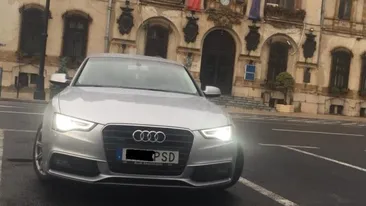 Poliția dă înapoi în cazul șoferului cu plăcuțe M...PSD! S-a cerut clasarea dosarului