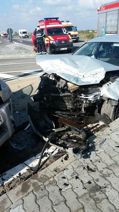 Accident în lanţ în Timişoara! Care este starea celor cinci răniţi.