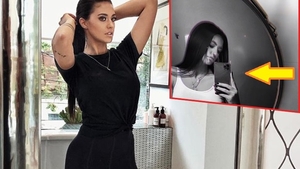 Antonia s-a pozat în baie, iar detaliile intime a omis să le ascundă! Ups: s-a văzut tot