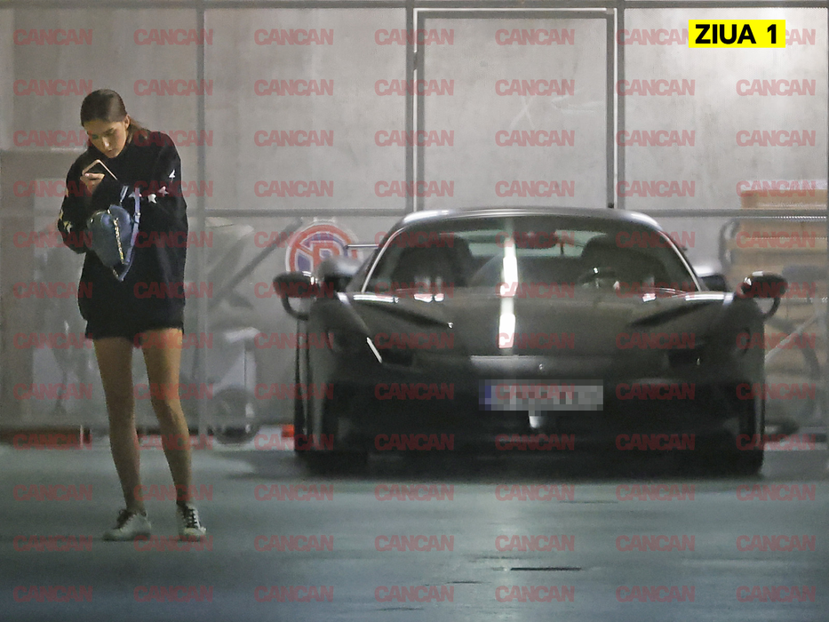 Alexandra Ciomag îi parchează bolidul lui Mircea Hotăranu