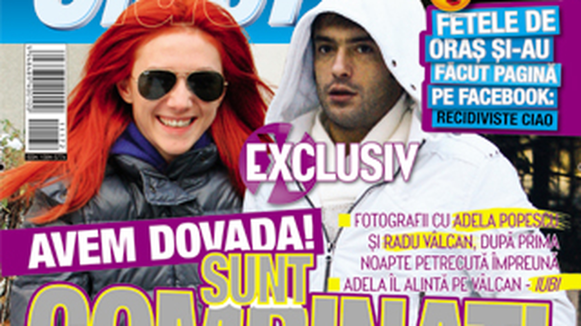 A aparut noul numar al revistei Ciao! Vezi dovada ca Adela Popescu si Radu Valcan s-au combinat