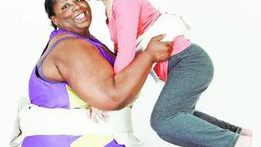 Singura luptatoare de sumo din Marea Britanie! Cin' se pune cu mine?