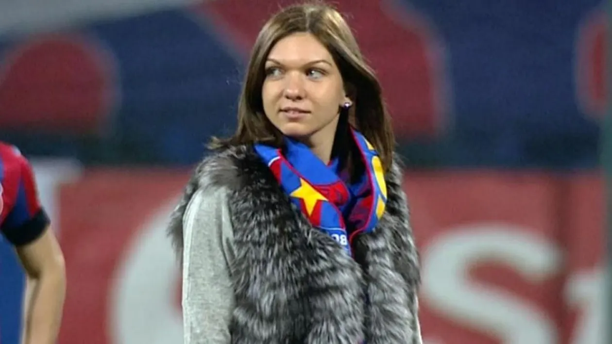 Cu ce echipă de fotbal din România ține, de fapt, Simona Halep. Gigi Becali va înnebuni!
