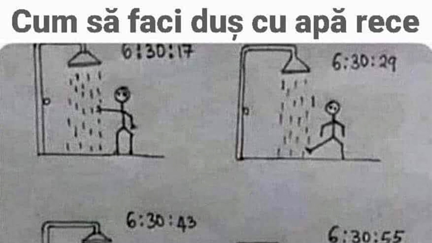 BANCUL ZILEI | Cum să faci duș cu apă rece