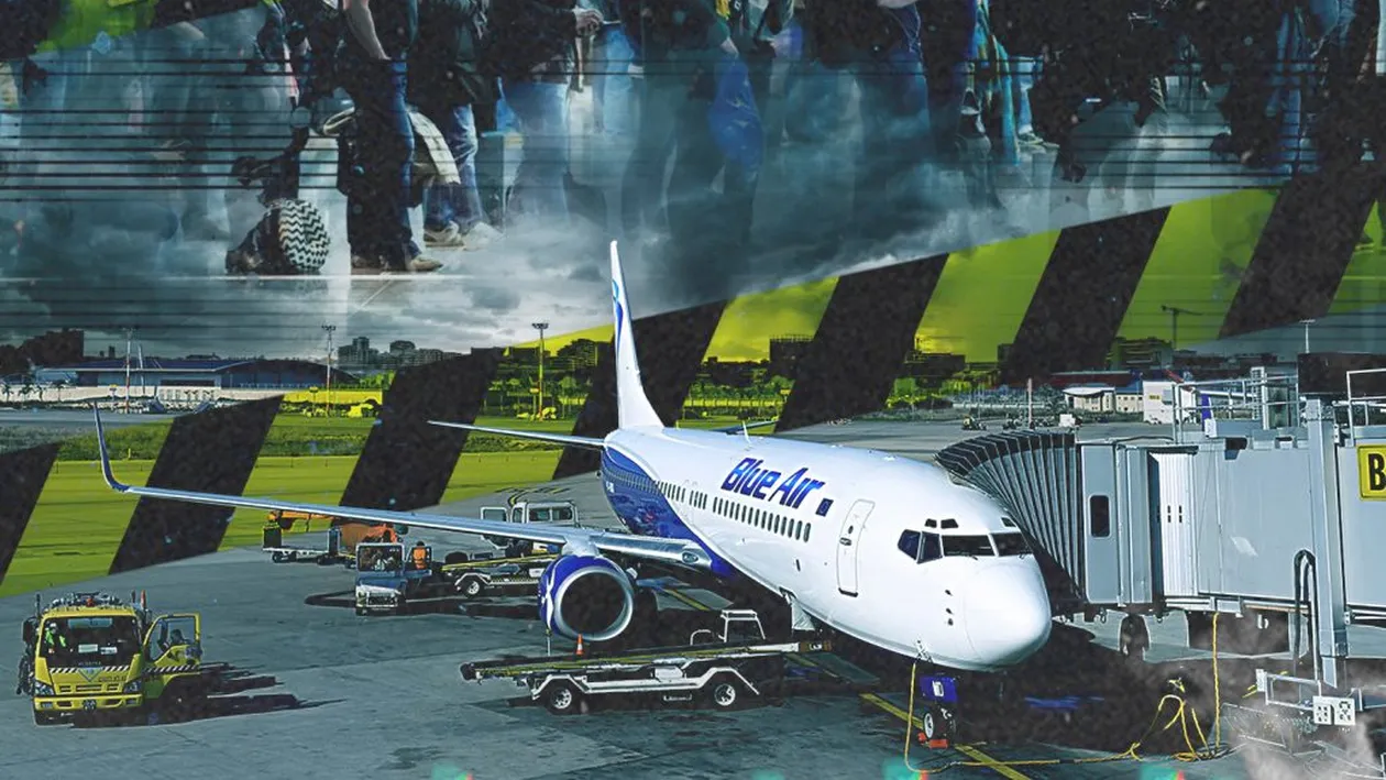 Debandada Blue Air. Cum sunt umiliți pasagerii pe zborurile low-cost